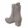 Damesko med hæl 1411 nubuck sand