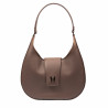 Dame skuldertaske 050g biz cognac