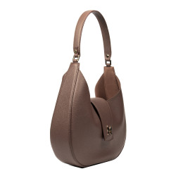 Dame skuldertaske 050g biz cognac