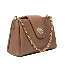 Dame skuldertaske 051g biz cognac
