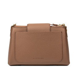 Dame skuldertaske 051g biz cognac
