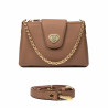 Dame skuldertaske 051g biz cognac
