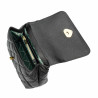 Dame skuldertaske 049g sort kaviar
