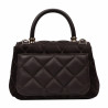Dame skuldertaske 049g ruskind espresso