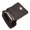 Dame skuldertaske 049g ruskind espresso