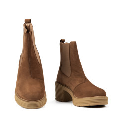 Dame støvler 3385 bufo brun