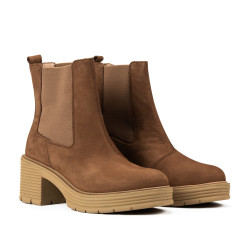Dame støvler 3385 bufo brun