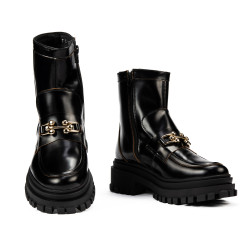 Dame støvler 3377 sort florantic