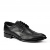 Herresko casual / elegante 874 sort