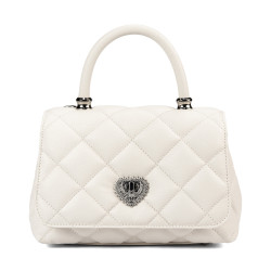 Dame skuldertaske 049g 01 panna safiano