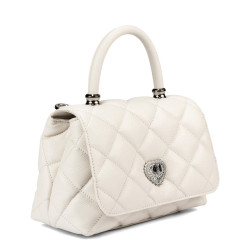 Dame skuldertaske 049g 01 panna safiano