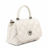 Dame skuldertaske 049g 01 panna safiano