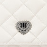 Dame skuldertaske 049g 01 panna safiano
