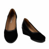 Dame casual sko 6094 sort kombineret