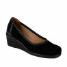 Dame casual sko 6094 sort kombineret