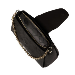Dameskuldertaske 051g ruskind toffee