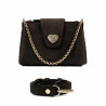 Dameskuldertaske 051g ruskind toffee