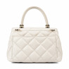 Dame skuldertaske 049g panna safiano
