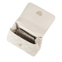 Dame skuldertaske 049g panna safiano