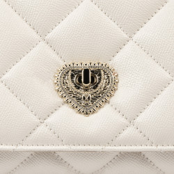 Dame skuldertaske 049g panna safiano