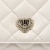 Dame skuldertaske 049g panna safiano