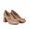Elegante damesko 1324 lak beige