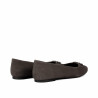 Dameballerinaer 1362 sandfarvet ruskind