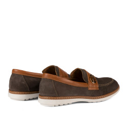 Dame loafers 6100 bufo cafe kombineret