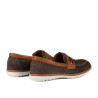 Dame loafers 6100 bufo cafe kombineret