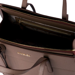 Dame skuldertaske 047g biz cappuccino