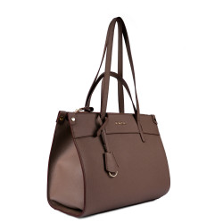 Dame skuldertaske 047g biz cappuccino