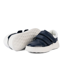 Damesneakers 6008-1sc indigo+hvid