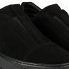 Dame casual sko 6095 sort ruskind