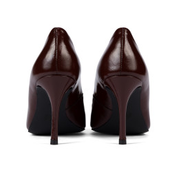 Elegante damesko 1363 lak bordeaux