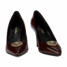 Elegante damesko 1363 lak bordeaux