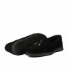 Dame mokkasiner 6082-1 sort ruskind