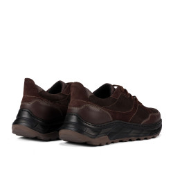 Herresko casual/sport 996 cafe ruskind kombineret