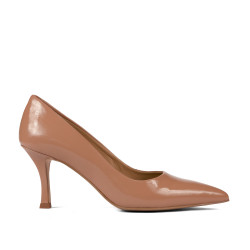 Elegante damesko 1359 lak beige