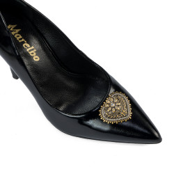 Elegante damesko 1364 sort lak