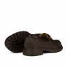Dame casual sko 6099 bufo kaffe kombineret