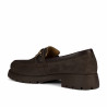 Dame casual sko 6099 bufo kaffe kombineret