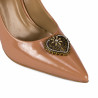 Elegante damesko 1364 lak beige