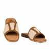 Damesandaler 5128 beige kombineret