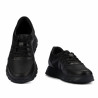 Herresko casual/sport 997 sort kombineret