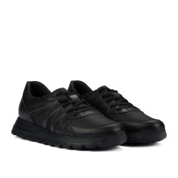 Herresko casual/sport 997 sort kombineret