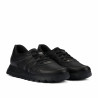 Herresko casual/sport 997 sort kombineret