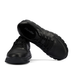 Herresko casual/sport 997 sort kombineret