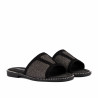 Damesandaler 5128 sort kombineret
