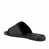 Damesandaler 5128 sort kombineret