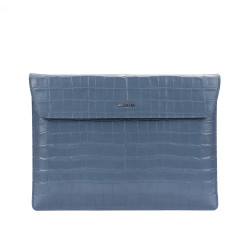 Laptop etui 309g 01 croco blå